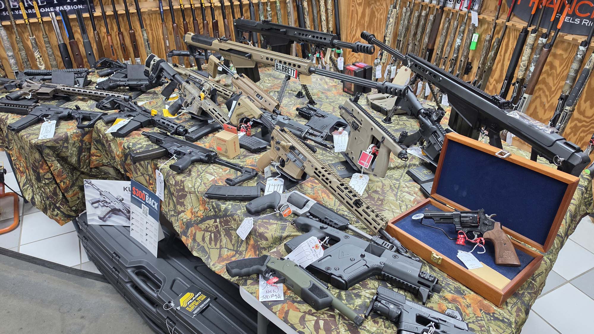 Firearms
